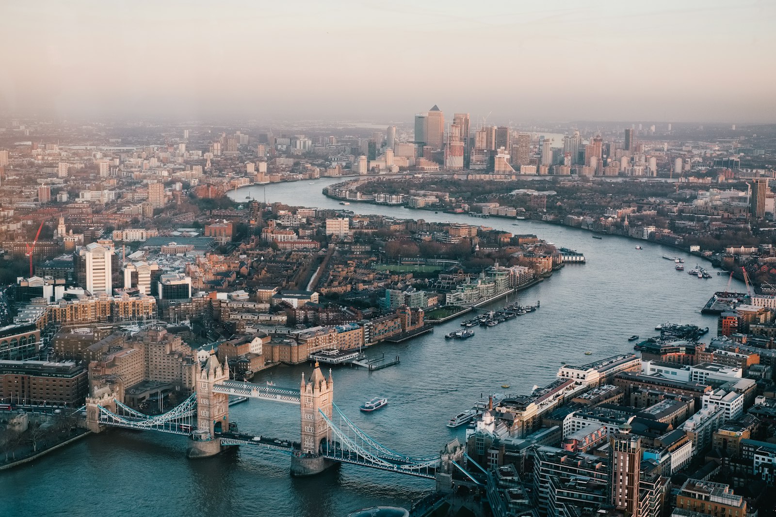 London skyline with Big Ben and the Houses of Parliament